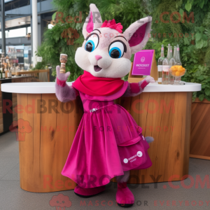 Mascot karakter van een...