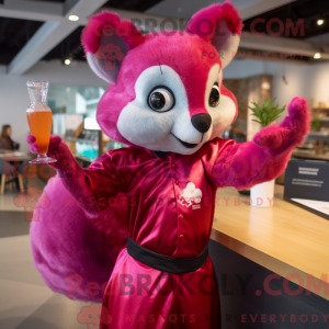Mascot karakter van een...