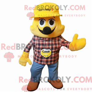 Mascot character of a...