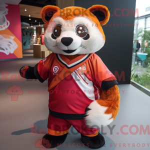 Mascottekarakter van een...