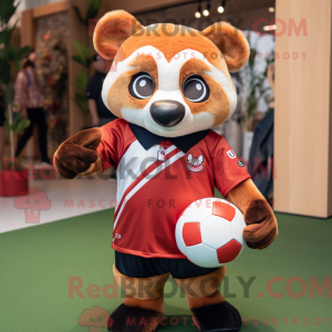 Mascottekarakter van een...