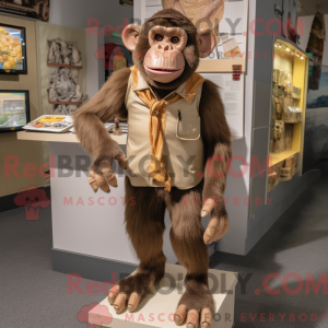 Personnage mascotte d un...