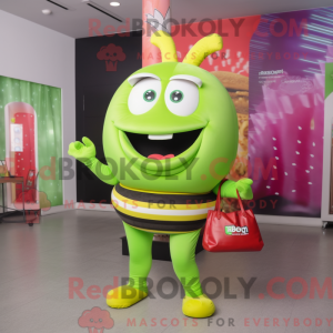 Mascottekarakter van een...