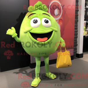 Mascot character of a Lime...