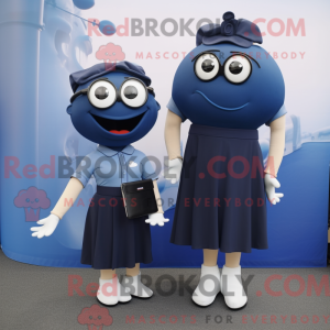 Mascot character of a Navy...