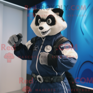Postava maskota Navy Badger...