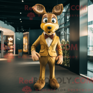 Mascottefiguur van een...