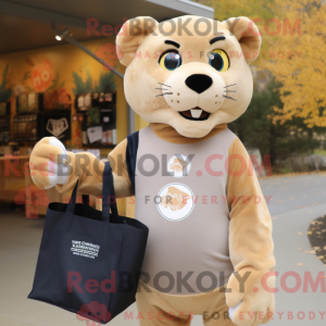 Mascot karakter van een...