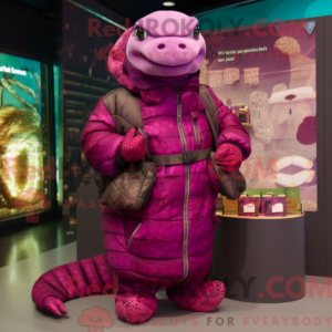 Mascot character of a...