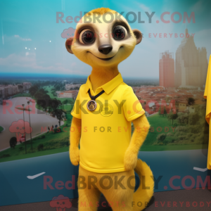 Mascot character of a Lemon...