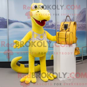 Mascot character of a...