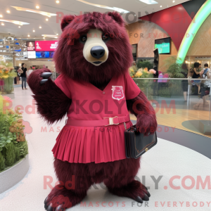 Mascot karakter van een...