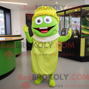 Personnage mascotte d un...