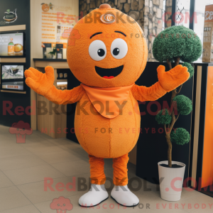 Maskot karakter af en...