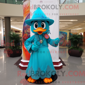 Mascot karakter van een...