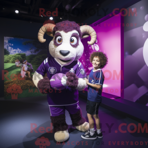Mascot character of a...