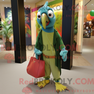 Maskot karakter af en...