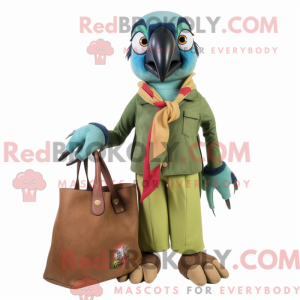 Maskot karakter af en...