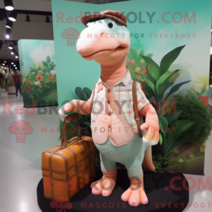 Mascot karakter van een...