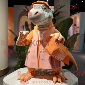 Mascot karakter van een...