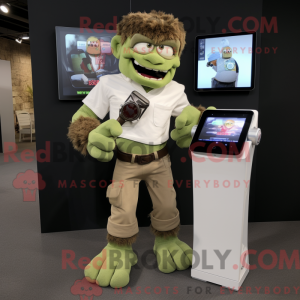 Personnage mascotte d un...