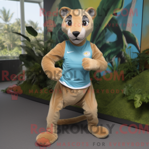 Personnage mascotte d un...