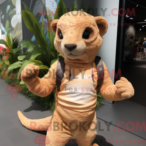 Mascot karakter van een...