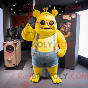 Personnage mascotte d un...