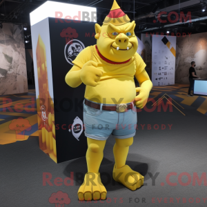 Personaje mascota de un...