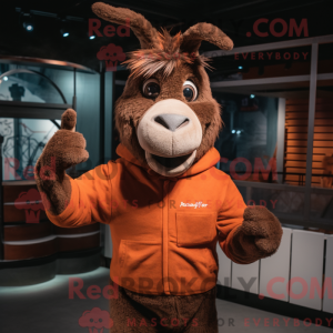Mascot karakter van een...