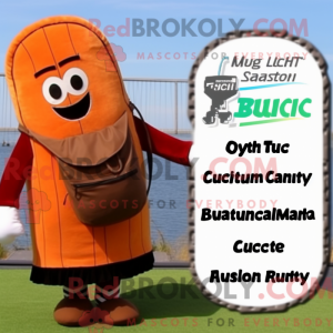 Mascottefiguur van een...
