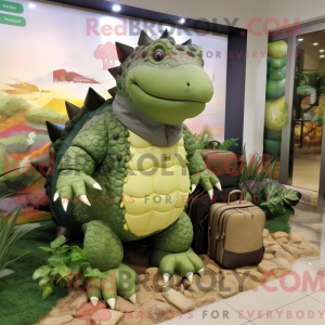 Mascot karakter van een...