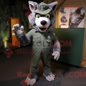 Mascottekarakter van een...