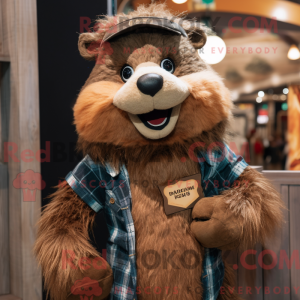 Personnage mascotte d un...