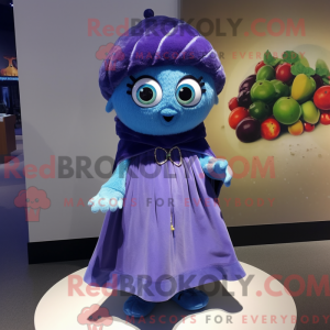 Mascot character of a Blue...