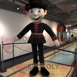 Mascot character of a Black...