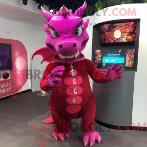 Mascot character of a...