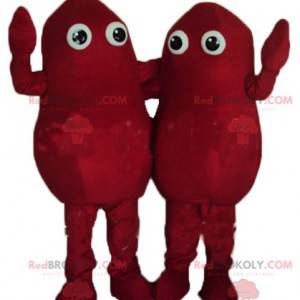 2 mascotas de papas rojas - Redbrokoly.com