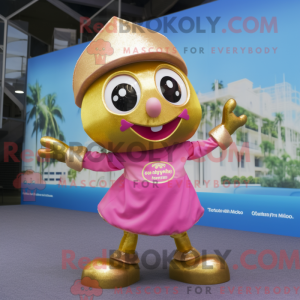Mascot character of a Gold...