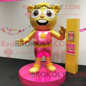 Personaggio mascotte Gold...