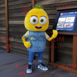 Personnage mascotte d un...