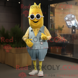 Mascottekarakter van een...