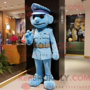 Mascot karakter van een...
