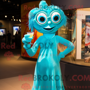 Mascot character of a...