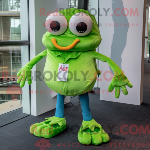 Mascot character of a Lime...