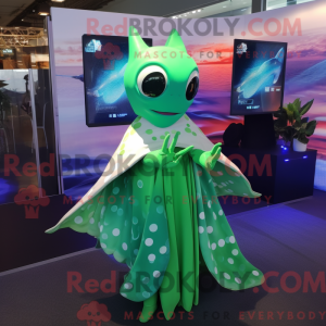 Mascot karakter van een...