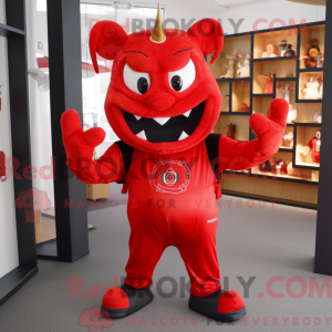 Mascottekarakter van een...