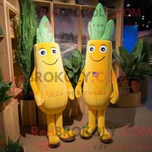 Mascottekarakter van een...