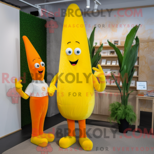 Mascot character of a Lemon...