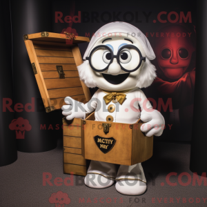 Mascottefiguur van een...